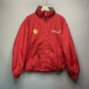 Shell V-Power Red UltraClub Jacket M Nylon & Polyester Windbreaker Jacket